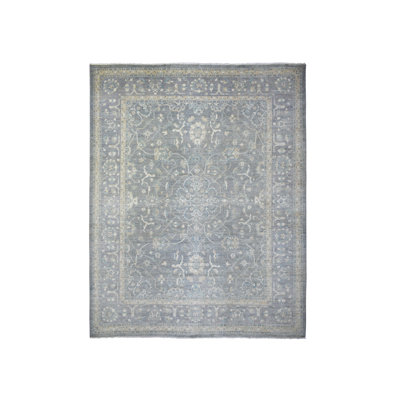 Tapis surdimensionné en laine douce de 12 pi x 14 pi 6 po gris clair Peshawar 8CBF406FC22145FA96A9BFD691B0B86B