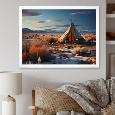 " Tribal Tipi Scenery "