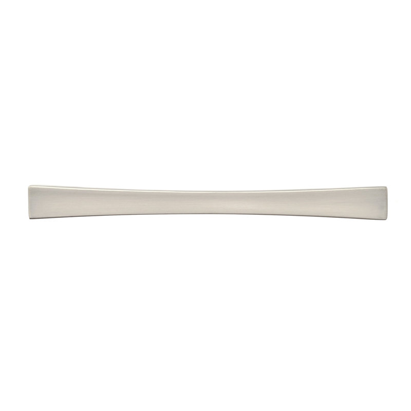 Poignée barre 3 25/32 po Expression Transitional, Nickel brossé