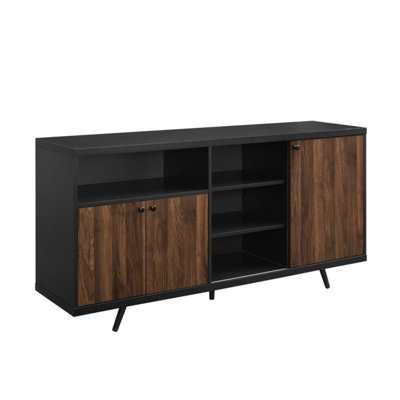 Scylla Unfinished Sideboard with Fireplace Included