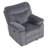 Comfy CEE44AFE438F4FD4A30DAABA36016558 Recliner Gray