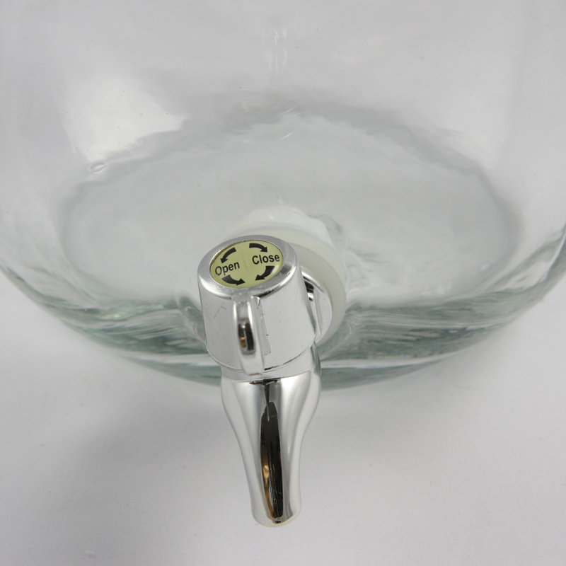 Gibson Glass Mason 128 Oz. Beverage Dispenser