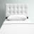 Lily Upholstered Fabric Headboard-114645075-114645082