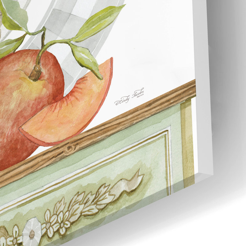 'Kitchen Splendor' by Cindy Jacobs, Acrylic Glass Wall Art, 12" H x 24" W x 0.2" D
