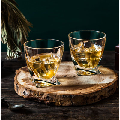JoyJolt Atlas Whiskey Glasses, 11oz.