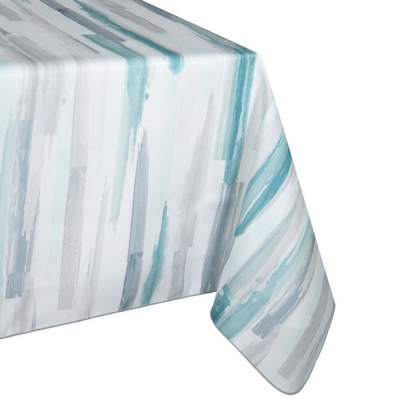 Nappe Tobar, 70 po x 54 po oblong, Bleu