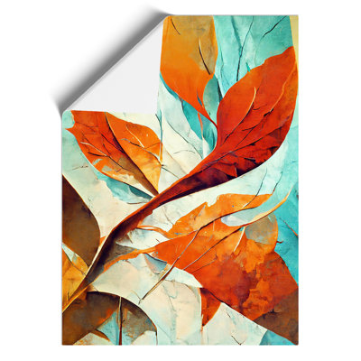 Abstract Leaf Art No.3 - Wall Art