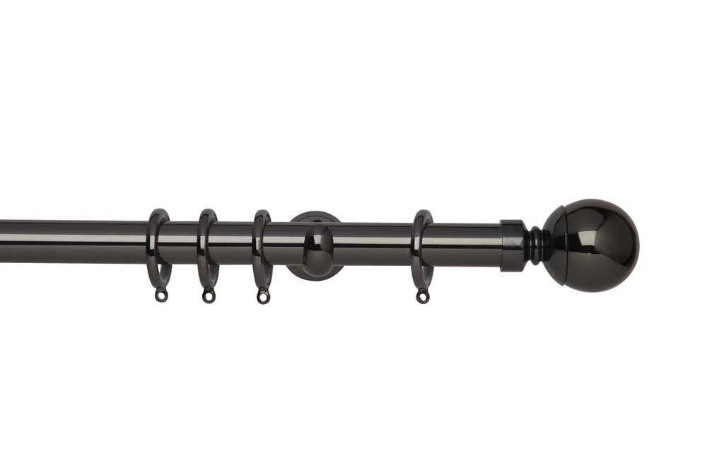 Curtain Single Pole and Hardware Set