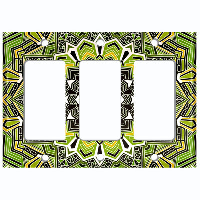 3 - Gang Rocker Standard Wall Plate