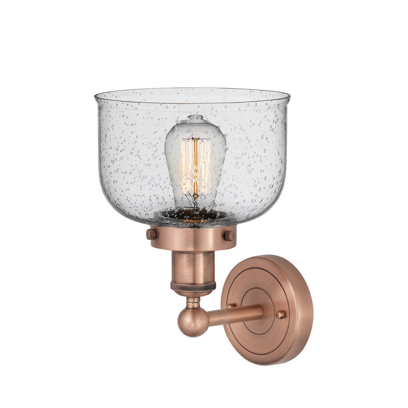 Cetronia Armed Sconce, Seedy, Antique Copper