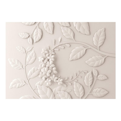 Kandyn Paper Flowers Smooth Wall Mural