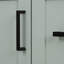 Meuble-lavabo 30 po vert sauge avec lavabo en céramique, structure en bois massif, 2 tiroirs à fermeture en douceur, 1 porte à fermeture en douceur, tablette réglable et poignées noires
