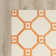 Nilde Geometric Handwoven Jute Beige/Orange Area Rug