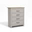 Limestone 4 - Drawer Chest of Drawers-759589265