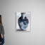 "Blue Smoke I Onrei", reproduction d'art sur toile-1035328538-1035328541