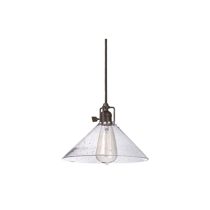 Shumway 1 - Light Single Pendant, Oil Rubbed Bronze, Clear