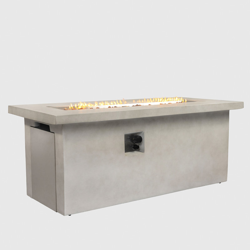 Table de foyer d'extérieur au gaz propane 60 "