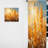 Gurfateh Meadow Goldenrod Glow I - Traditional Velvet Curtain - Room Darkening - 1 Panel-993792656