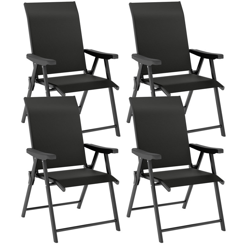 Folding Patio Dining, Black