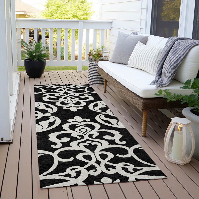 Tapis Chayden avec envers antidérapant, Tapis de couloir 2 pi 3 po x 7 pi 6 po