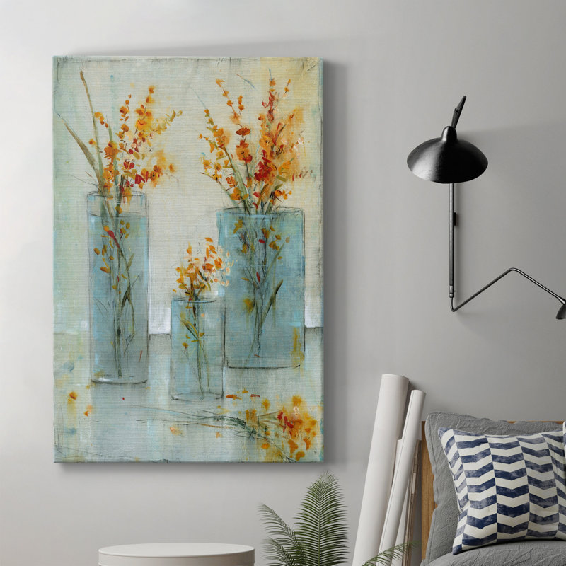 Still Life Study I - Peinture sur toile tendue, H 12 po x l 8 po x P 1 po