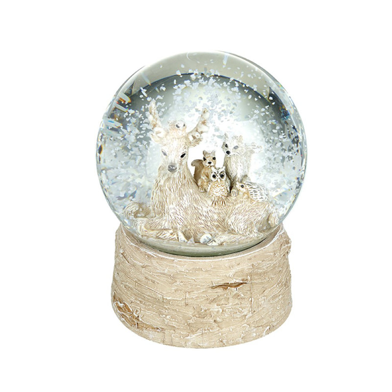 Christmas Deer Snow Globe