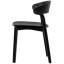 Cras 46 cm H Slat Back Side Chair in Black