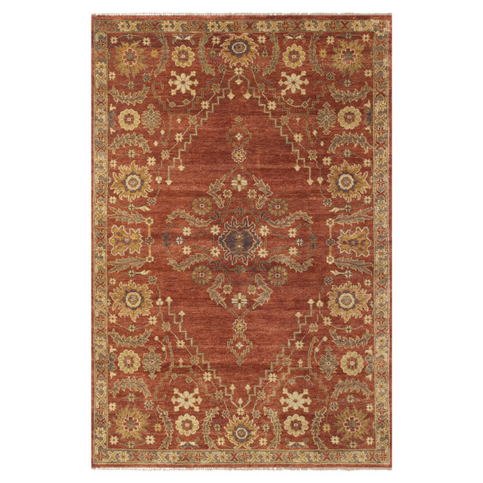Addison Wool Oriental Indoor Rug, Rectangle 5'6" x 8'6"