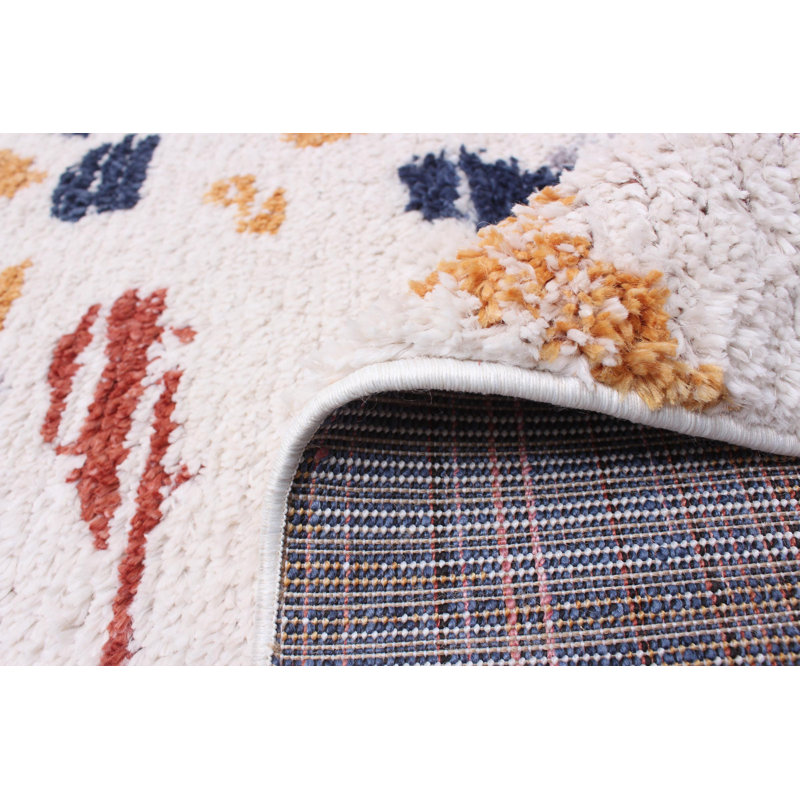 Abstract Indoor Rug, Rectangle 6'7" x 9'6"