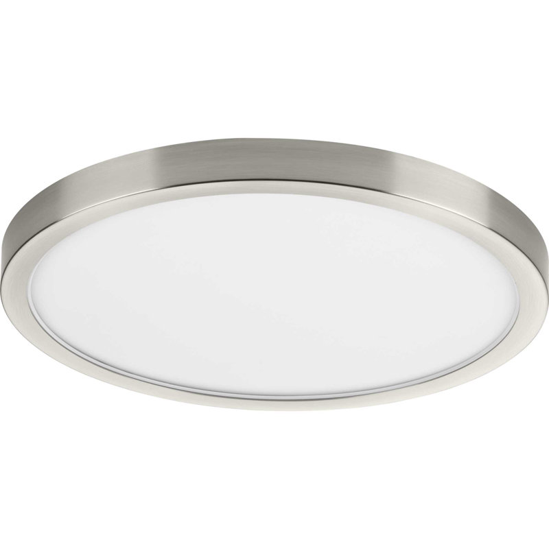 Filtre de lumière Arenijus Edgelit, Nickel brossé, H 1,1 po x l 14 po x P 14 po