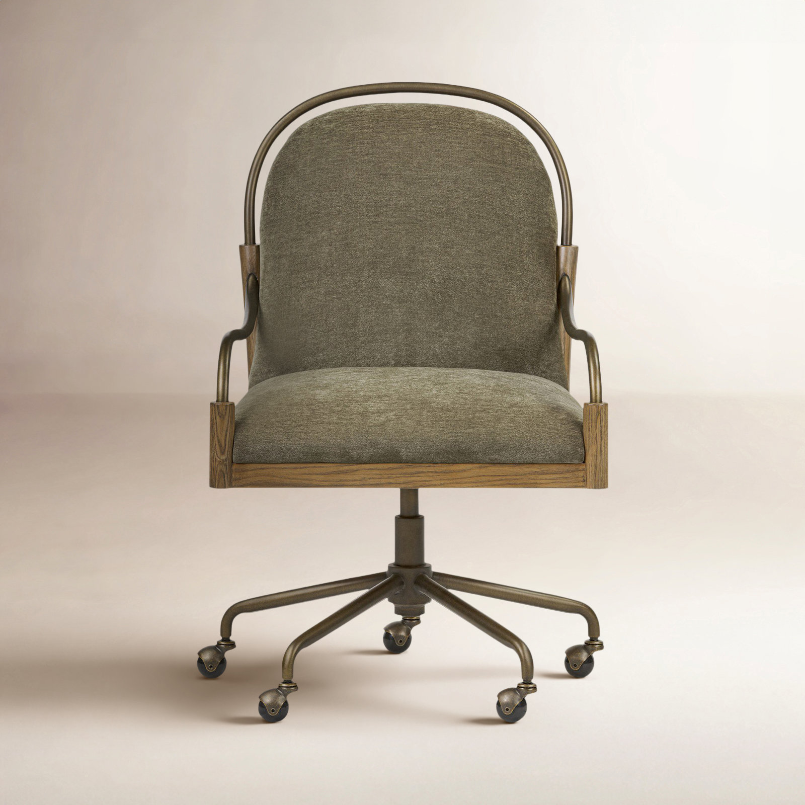 Demi Desk Chair, Malmo Olive