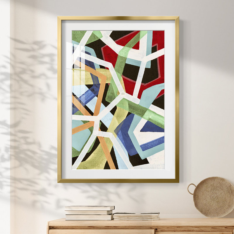 Magnétique couleur I - impression encadrée