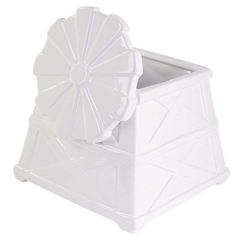 8"H Windmill Planter
