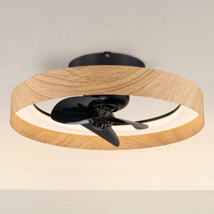 Aviona 3-Blade DC Ceiling Fan with 3CCT Dimmable LED Lights and Remote Control