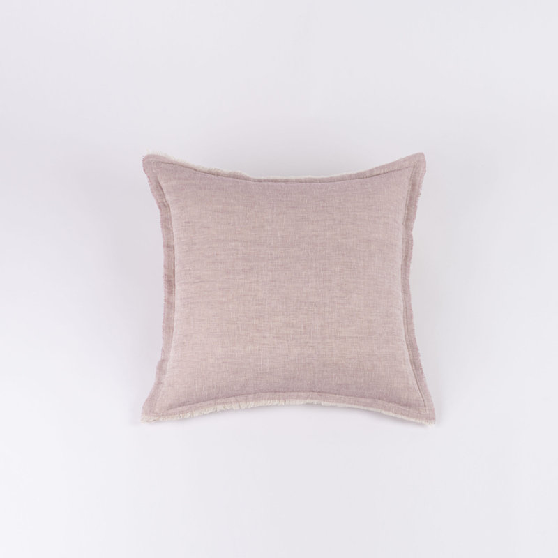 KENT PILLOW, OCHRE/NATURAL, EURO, Lavender