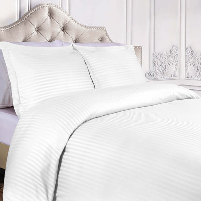 Ensemble de housse de couette en mélange de coton égyptien à densité de tissage 300 fils Mitchell Écosse