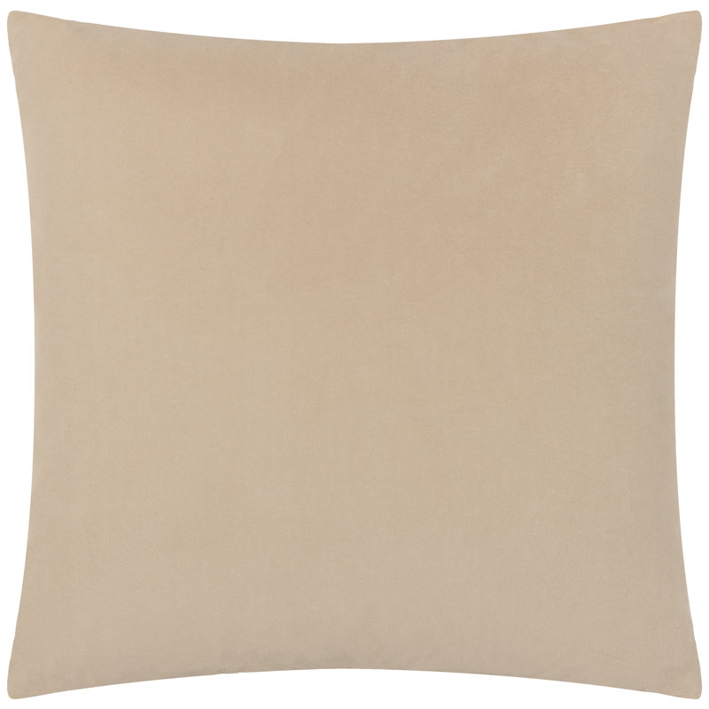 Savoy Stripe Striped Square Throw, Pillow Cover Only - No Insert, Dark Cream