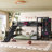 Calix Loft Bed With Basketball Hoop, Climbing Wall, And Metal Frame-125179411