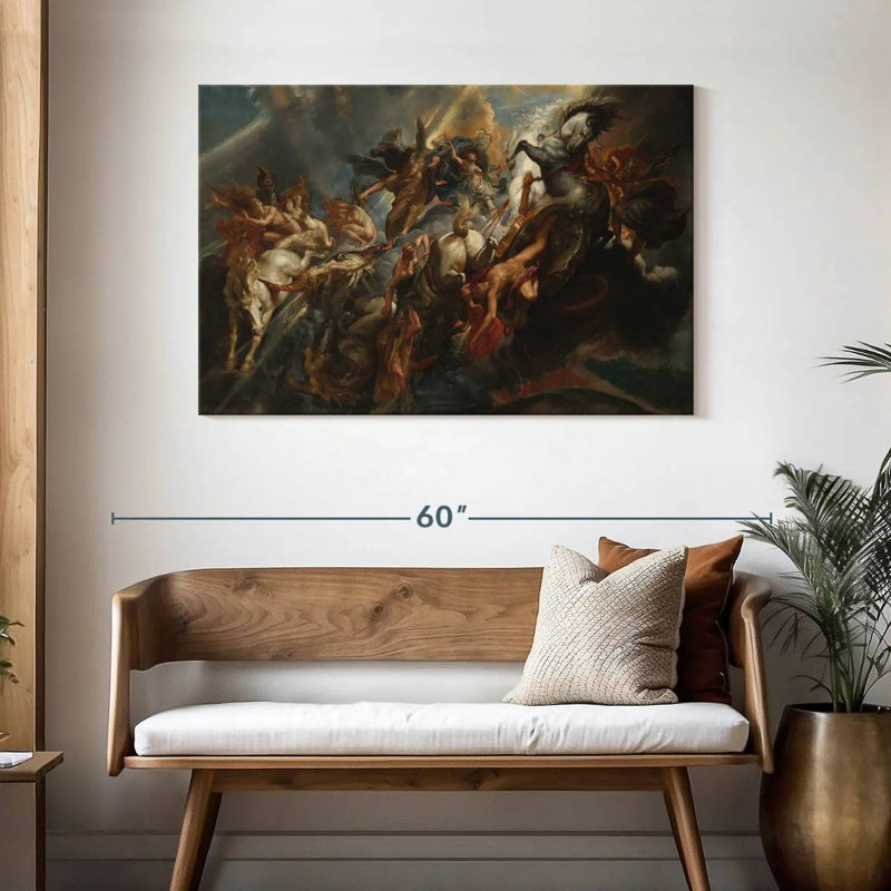 Leisha, la chute de Phaeton, H 30 po x l 45 po