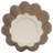 Decorative Stoneware Vase with Sculpted Organic Contours and Fluted Rim, Handcrafted Ceramic Accent with Curved Silhouette and Textured Vertical Grooves for Contemporary Style Display-1253968674