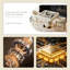 Modern Light Luxury Solid Wood Fully Automatic Mahjong & Dining Table for Chinese Rules