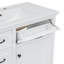 36-Inch Freestanding Bathroom Vanity with Ceramic Sink and Storage-318953275