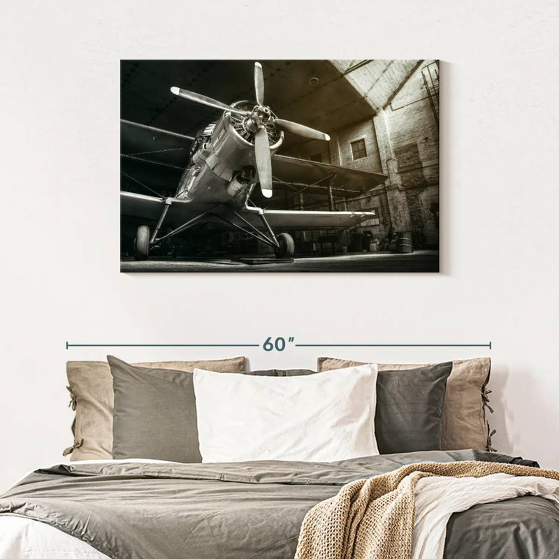 Mehar Historical Airplane, 30" H x 45" W