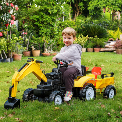 Camion pour enfant avec klaxon Digger