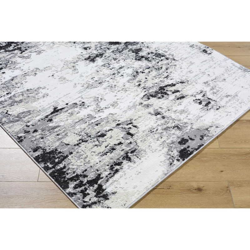 Azahria Abstract Indoor Rug, Rectangle 7'10" x 10'
