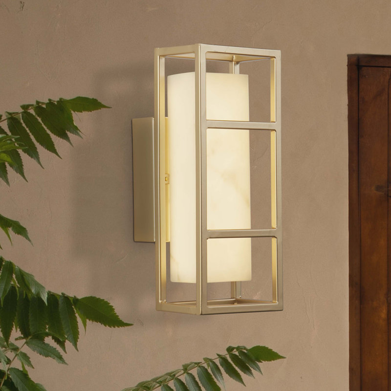 Ayja LED Wallchiere, 25cm H x 10cm W x 11cm D