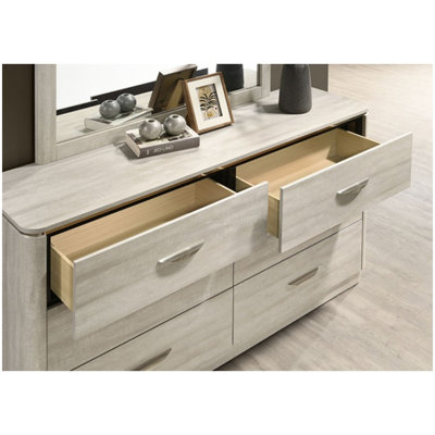 Jeremmy 6-drawer Dresser With Mirror