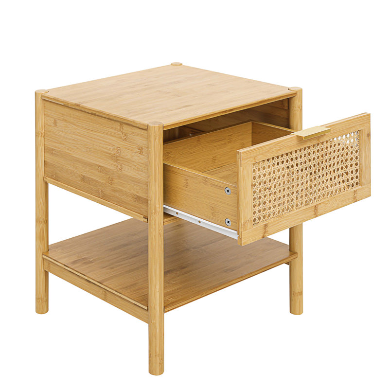 Table de chevet d'appoint 1 tiroir Wilsall