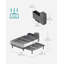Caseyville Adjustable Stainless Steel Dish Rack