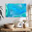 Avery Abstract Turquoise Waves-107716666